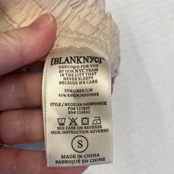 Blanknyc linen blend women’s shorts size small (b19) - Picture 4 of 5